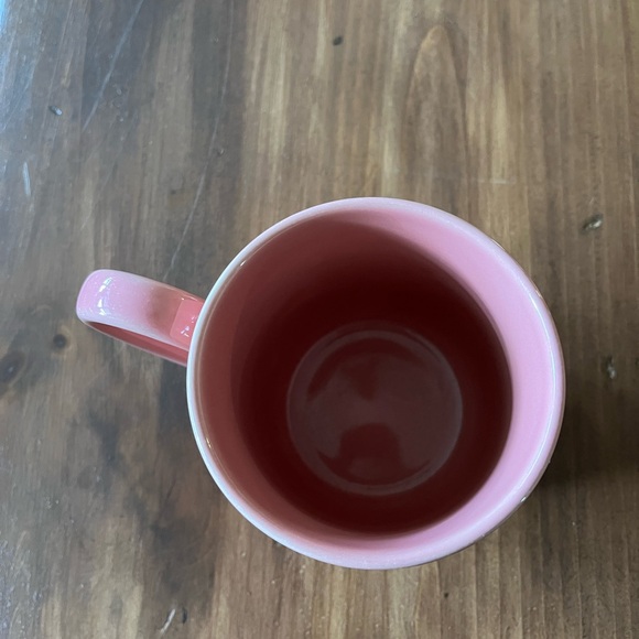 Vintage Pink Coffee Tea Mug - Picture 3 of 5